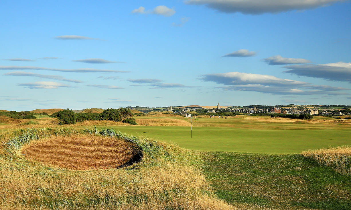 The par-3 eighth, known as 'Short'